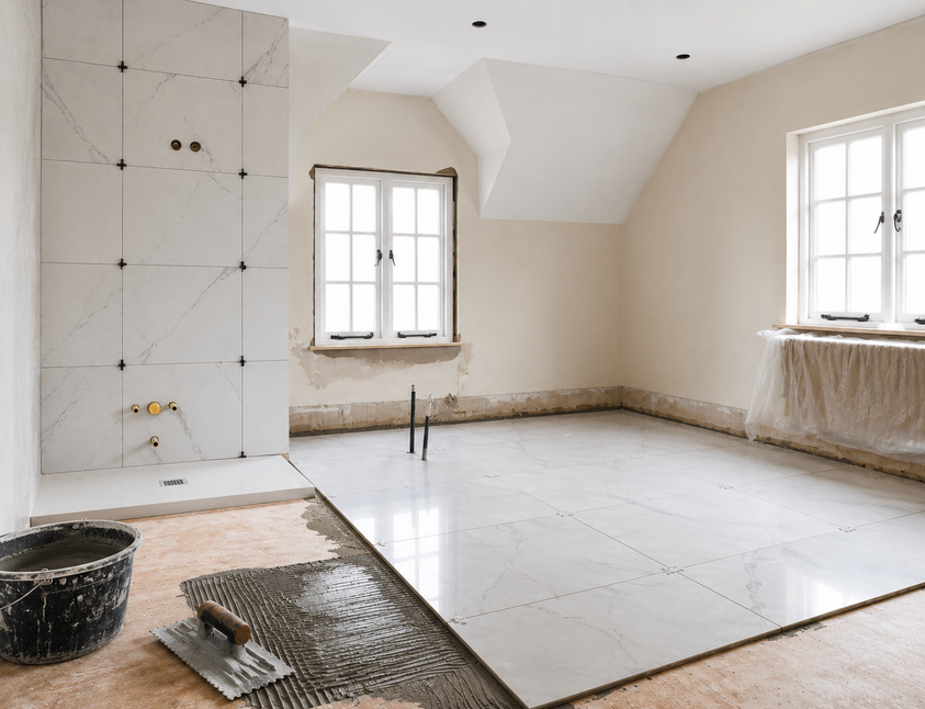 Porcelain Tile Installation